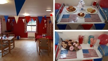 Sheffield care home hosts American theme day